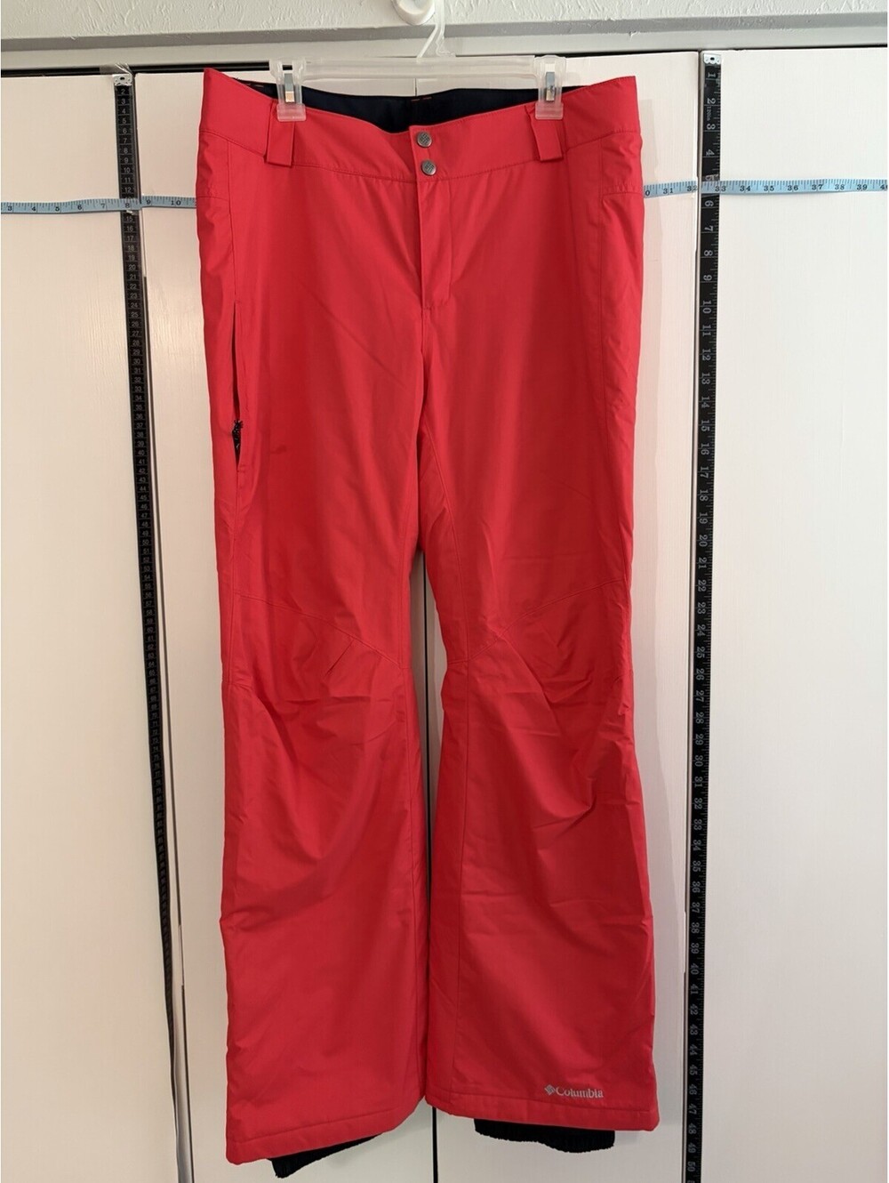 NWOT Columbia Omni-Tech Waterproof Ski Snow Pants Women’s Large Regular Red